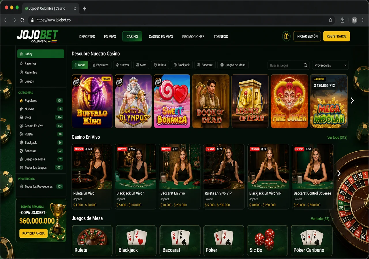 Casino online de Jojobet